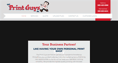 Desktop Screenshot of printguys.com